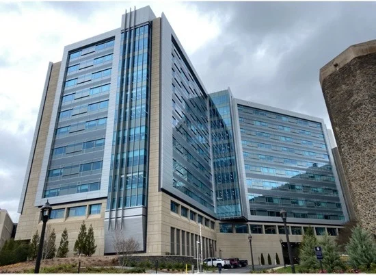 Healthcare building exterior